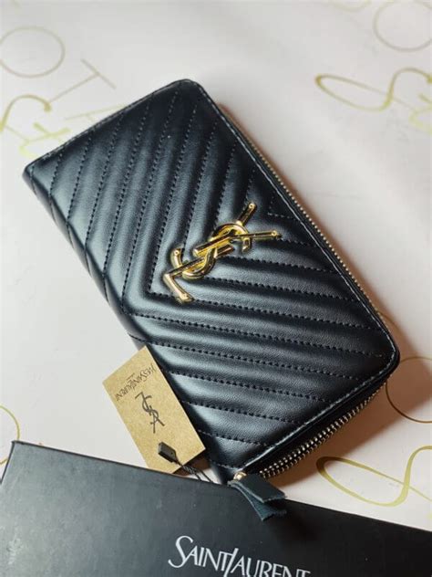 far fetch ysl wallet|ysl zipper wallet.